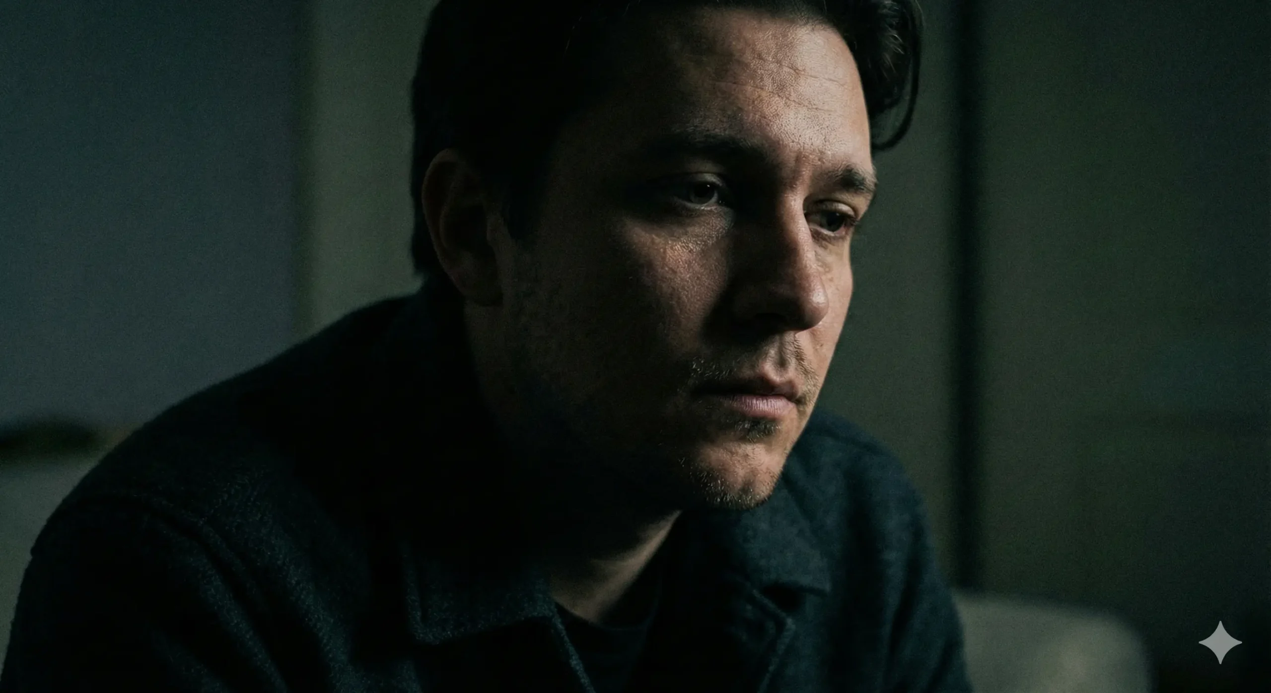 Fitness AI portrait with gym lighting and muscular definition